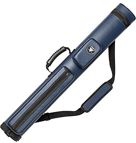 Adhafera Custodia per stecca da biliardo, custodia rigida per stecca da biliardo, realizzata in ecopelle accessori per stecche da biliardo