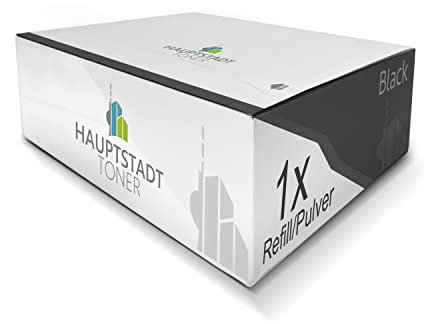 1x Hauptstadttoner Nachfüllpulver kompatibel für Konica Minolta 1690 mf, 1690mf ersetzt A0V301H Schwarz
