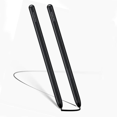 Lot de 2 stylets Z Fold 4 S Fold Edition pour Samsung Galaxy Z Fold 4/Z Fold 3/Z Fold 5 5G - Stylet de rechange compatible avec Samsung Galaxy Z Fold 4/Z Fold 3/Z Fold 5 5G Edition - Noir fantôme