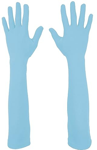 'Howriis Unisex Adult 18'' Spandex Full Finger Gloves Stretchy Long Gloves for Costume Party'
