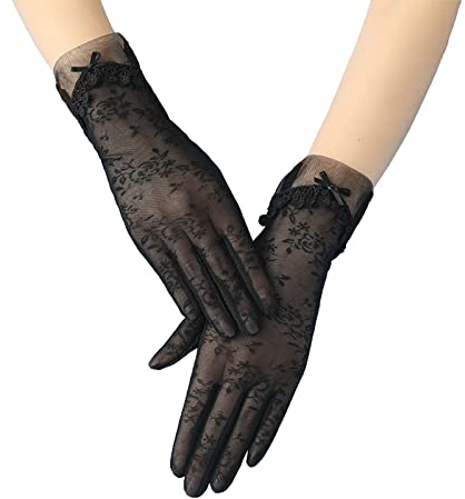 Spitzen Handschuhe Lace Handschuhe Tüll Handschuhe Kurze Braut Hochzeit Abendhandschuhe Spitzenhandschuhe Sonnenschutz Für Handschuhe Hochzeit Party Und Teeparty Dinner Halloween Abend Handschuhe