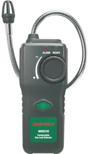 MGL MASTECH MS6310 Portable Combustible Gas Freon Leak Detector Natural Gas Propane Gas Analyzer With Sound Light Alarm Multi-functions Environment Tester(MS6310)