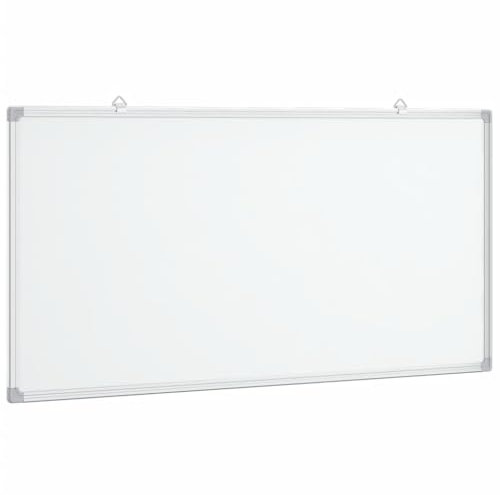 vidaXL Magnetisches Whiteboard 100x50x1,7 cm Aluminium