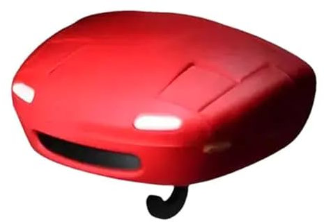 NOLOWY Kreativer Auto-Fliping-Licht-Schlüsselanhänger, multifunktional, Auto-Klappscheinwerfer, Schlüsselanhänger, Wandbehang, Dekoration, einzigartige Weihnachts-PR