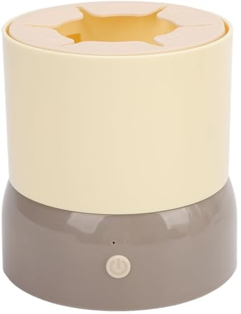 CDQL Baby Bottle Shaker for 53 to 72mm in Diameter, USB Charging, Less Lumps, Electric Automatic Milk Formula Mixer for Home, Travel Feeding (Khaki)