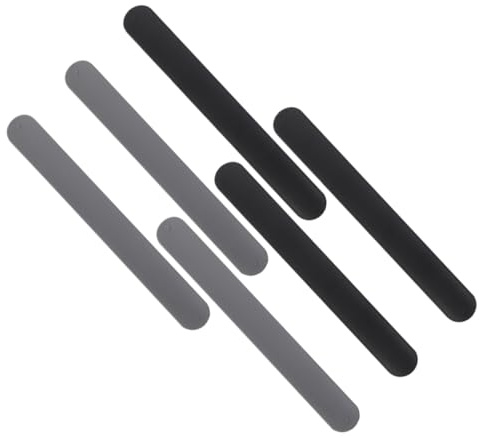 TOPBATHY 6er-pack Geschenkpapierhalter Slap Bands Mehrzweck-aufbewahrungsposter Einfach Zu Installierendes Organisationswerkzeug Aus Silikon