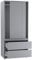 URBNLIVING 2-Door 2-Drawer Sliding Wardrobe, Modern Bedroom Storage Cupboard with Hanging Rail, Smooth Silent Sliding Doors, Adjustable Feet, Safety Wall Fixing and Mix or Match Carcass & Door Colours