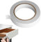 Vierone 18mm x 10m Kitchen Cabinet Edging Strip White Self-Adhesive Worktop Edging Strip Plinth Sealing Strip Door Frame Furniture Edging Tape Restoration Decorative Laminate Edging Banding