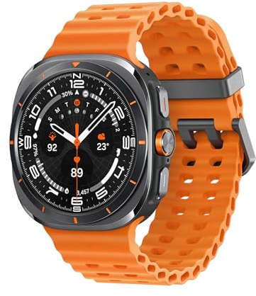 Samsung Galaxy Watch Ultra Smartwatch Galaxy AI, Resistenza estrema, Batteria a lunga durata, Sirena di emergenza, LTE, Cassa in titanio di grado aerospaziale 47mm Titanium Gray (Ricondizionato)