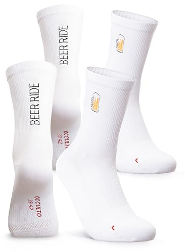 Occulto Herren & Damen Motiv Rennradsocken 2er Pack (Modell: Mathieu), Fahrradsocken