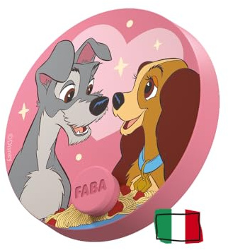 FABA Disco Sonoro Disney – Lilli e il Vagabondo | Bambini 5-10 anni, Storie e fiabe sonore, Ascoltabile con FABA Raccontastorie e FABA+, gioco educativo, versione Italiana