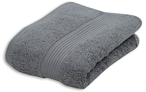 Gözze New York Handtuch, 2er Set, 100% Baumwolle, anthrazit, 50 x 100 cm, 550-0648-4
