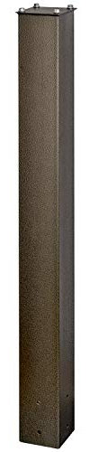 Mail Boss 7123 Boden-Montagepfosten, Bronze Bodenmontagepfosten, 109,2 x 10,2 x 10,2 cm, zur Verwendung mit Briefkasten, 44 x 4 x 4 inches