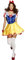 Smiffys Costume Fever de conte de fées, avec robe, Jupon attachés, bandeau et ras du cou