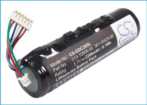 Batterie GPS Garmin DC20, DC30, DC40, Astro System - DC20, Dog Tracking Systems -, Li-ION, 2200 mAh