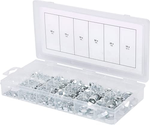KS Tools 970.0440 Sortiment Muttern, metrisch, 300-tlg.