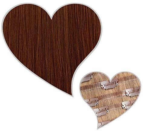 Global Extend Global Extend Clip-in nahtlos 190g/50cm mahagoni#33, 190 g