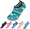 SAGUARO Zapatos de Agua para Niños Descalzo Piel Niña Calcetines de Buceo Natación Secado rápido Niño Agua Calcetines para la Playa de natación Surf,Colorear,28/29
