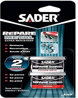 Epoxy répare métal Sader - 81 g