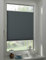 Sunpro24 Plissee auf Maß, Blickdichtes Faltrollo, Montage im Glasfalz mittels Schrauben, Sonnenschutzrollo, (B) 111-120 x (H) 111-120 cm, Grau