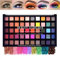 Professionelle Make-up Lidschatten-Palette, 50 Farben Matte Schimmer Gepresste Pigmente Glatte Textur Lidschatten, Wasserdichte, langlebige Nudes Metallic Make-up Palette