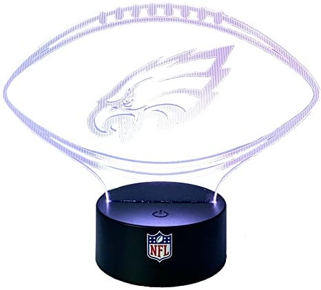 Philadelphia Eagles NFL LED Lampe Licht LOGO, Wechselmodus mit 6 unterschiedlichen Farben, 2021084