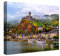 PICANOVA – Premium Leinwanddruck – Leinwandbild Reichsburg Cochem Mosel 40x30cm – Kunstdruck Auf 2cm Holz-Keilrahmen Für Schlaf- Und Wohnzimmer – Kollektion Deutschland