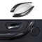 2PCS Auto Aufkleber Autotür Armlehne Verkleidung ABS Interieurleisten Trim kompatibel mit BMW F30 F31 F34 3GT F32 F33 F36 3er 4er Accessories