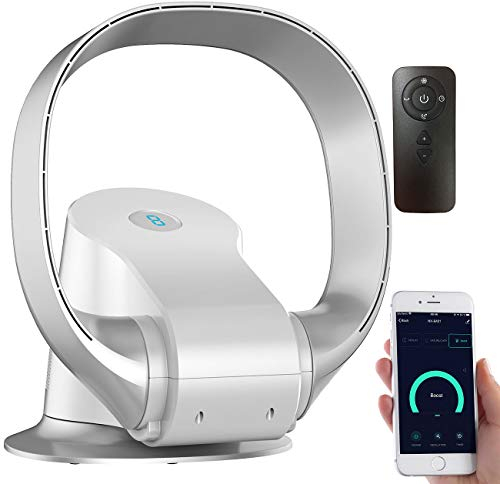 Sichler Haushaltsgeräte Wohnraum-Ventilator: Rotorloser 360°-Ventilator, WLAN, App, Versandrückläufer (Tisch-Raum, 360°-Tischventilator, Deckenventilator)