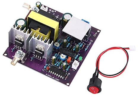 DONGKER DC-AC Wechselrichter-Modul, DC12V bis AC 180V-220V 300W 50 Hz/60 Hz Einstellbarer Power Supply Module Spannungswandler