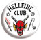 Pyramid International Badge Stranger Things 4 Hellfire Club, NC, taille unique
