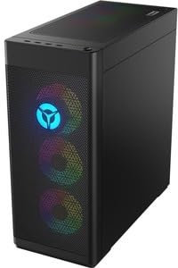 Lenovo Legion T7 Desktop Gaming Prozessor Intel Core i7-12700K, Nvidia GeForce RTX 3080, 512 GB SSD, 16 GB RAM, Windows 11, Schwarz, USB Calliope Keyboard & Maus, Exklusiv von Amazon