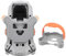 BRDRC Mini 2 4K Propellerhalter, Gurt, Stützenschutz, Klingenstabilisator, Fixator, Propeller-Schutz für DJI Mavic Mini 2 SE/Mini 2/Mini SE/Mini Drohnen-Zubehör (Orange)