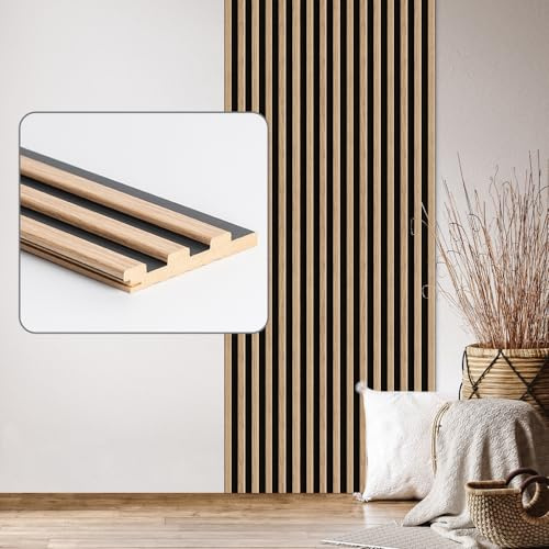 Wandpaneele & Deckenpaneele Desiwa 14er-Set in Eiche Natur Schwarz 10,7x125 cm