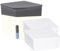 Raumentfeuchter Cube Set, Luftentfeuchter mit 2 x 500 g Granulat-Block, 13 x 13 x 13 cm, Weiß