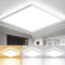 slochi 41CM LED Deckenleuchte 36W 4200LM, 3000K/4000K/6500K Flach Deckenlampe Wasserfest, Ultra Dünn Eckig Bad Lampe Decke Für Badezimmer Wohnzimmer Küche Schlafzimmer Büro