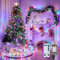 Christmas Tree Lights Cluster Lights 1000 LED -12 Light Modes 4X Bright LED Fairy Lights with Remote, Timer, Waterproof Indoor & Outdoor Use –15.24m Lit Length, Green Cable, Multicolor