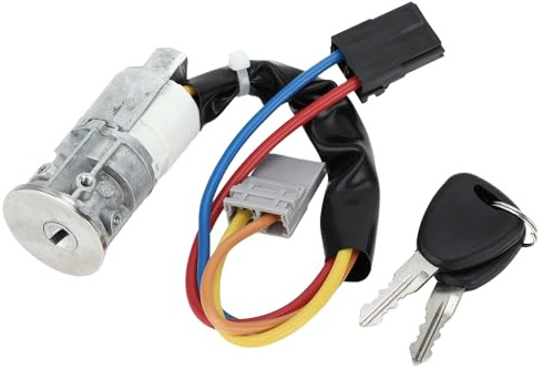 Partuto Interruptor De Encendido Para Renault Kangoo Mk1 97-07 1 Pc | Oe: 7701470736, Color: Plateado Metálico, Material: Metal, Cable: 30Cm, Para Renault Kangoo Express