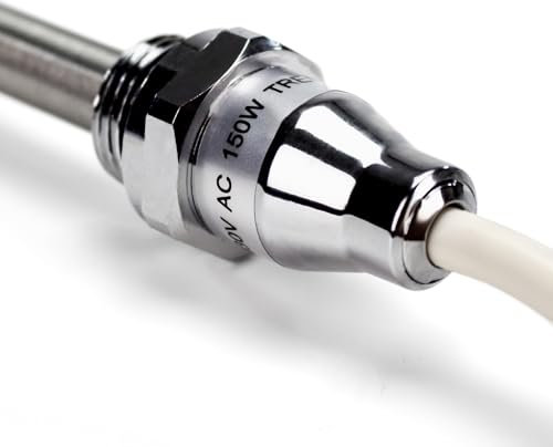 Kudos-Trading Heated Towel Rail Replacement Element 150W 200W 300W 400W 500W 600W 800W IPX4 Waterproof Fast Heating Compatible with Most Rails Easy Installation Upgrade Your Bathroom Experience (600W)