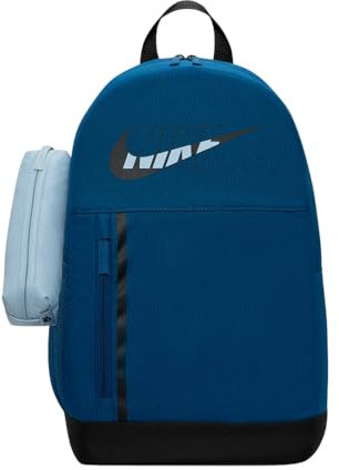 NIKE DO6737-010 Y NK ELMNTL BKPK-GFX SU22 Sac à dos de sport Unisexe Bleu et Noir, Noir/blanc, taille unique