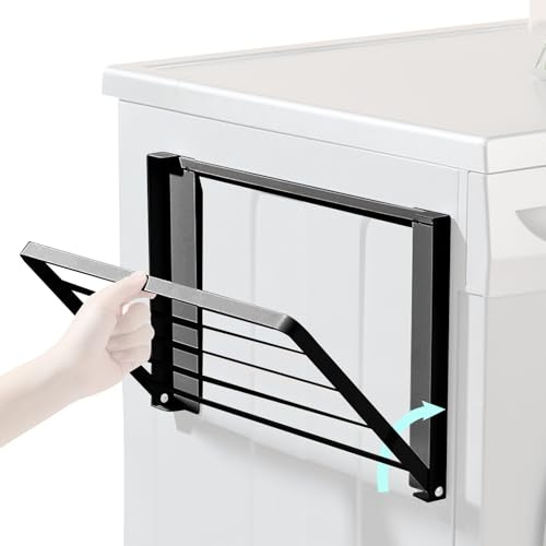 Generico Estantes magnéticos plegables para frigorífico, para estantes rústicos plegables, de hierro, resistentes, magnéticos para poner en orden, plegables