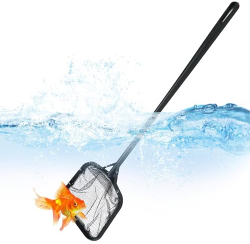 3 Pcs Handheld Debris Removal Pool Leaf Skimmer Net, 35cm ABS
