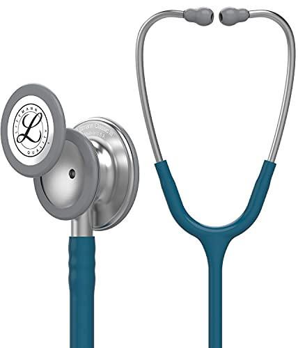 3M Littmann Classic III Fonendoscopio para monitorización, tubo Azul Caribe, 69 cm, 5623