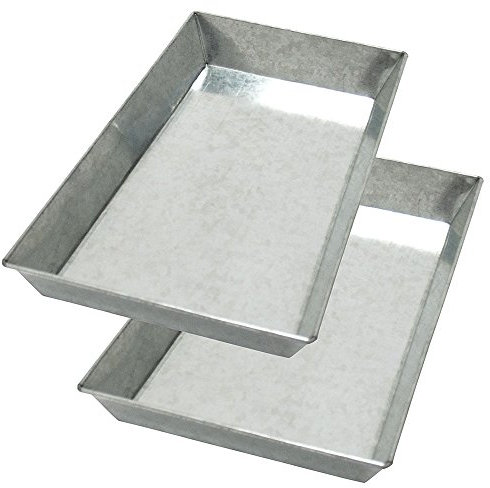 Minuteman International Set für 71,1 cm große Roste Kaminrost Aschekasten Tablett, Naturverzinkter Stahl, for 28-in Grate