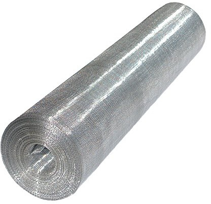 Wurko - Mosquitera Galvanizada 16/120 cm, Rollo 30 Metros