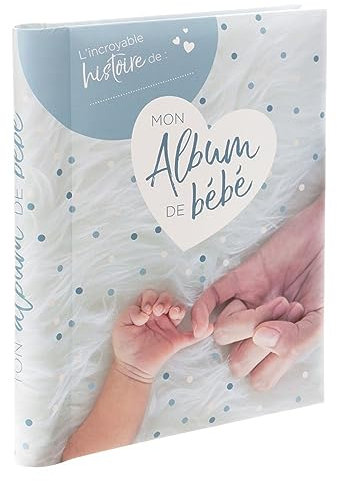 ATMOSPHERA CREATEUR D'INTERIEUR Livre de Naissance 100 Pages Bleu