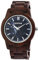 Raptor Herren-Uhr Holzuhr Natur Faltschließe Analog Quarz RA20323 (braun/Leadwood)