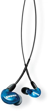 Shure AONIC 215 - Auriculares con aislamiento de sonido con cable, sonido claro, controlador único, ajuste seguro dentro de la oreja, cable desmontable, calidad duradera, compatible con dispositivos