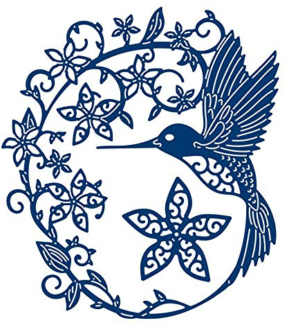 Vogel Metall Stanzschablonen, Blume Hochzeit Blätter Natur Bordüre Schneiden Stanzschablonen für DIY Scrapbooking Fotoalbum Papier Dekorative Handwerk für Grußkarten / Einladungen