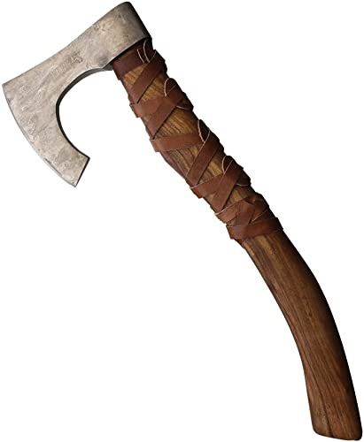 Marbles Axe Leather Wrap Handle
